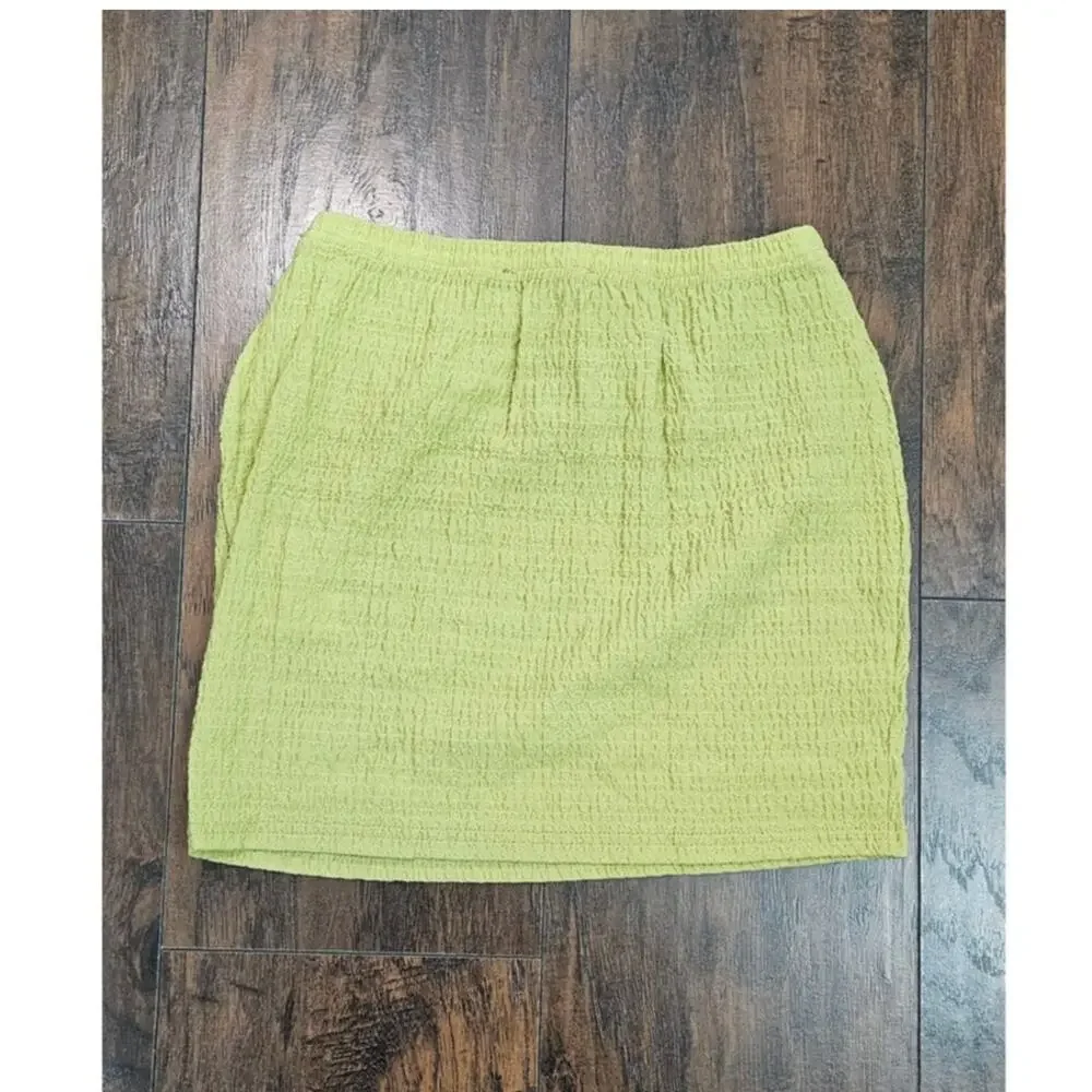 Motel Rocks Guida Skirt Size Small Green New